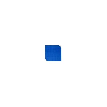 Open Bricks Baseplate 20x20 blue, 4 Stück
