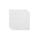 Open Bricks Baseplate 20x20 white, 4 Stück