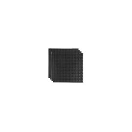 Open Bricks Baseplate 20x20 Black, 4 Stück