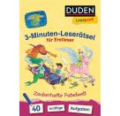 Duden Leseprofi – 3-Minuten-Leserätsel für Erstleser: Zauberhafte Fabelwelt