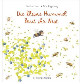 Die kleine Hummel baut ihr Nest