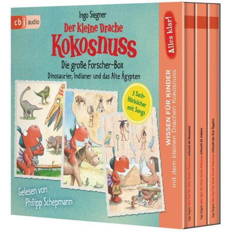 Alles klar! Der kl Drache Kokosnuss - Die große Forscherbox
