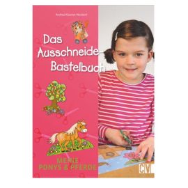 D.Ausschneide-Bastelbuch Ponys