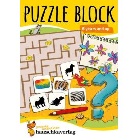 Puzzle block 6 years and up. Ab 6 Jahre.