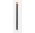 Bleistift schwarz Krone