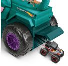 Mattel GYL13 Hot Wheels Monster Trucks autofressender Mega-Wrex, Spielezugauto