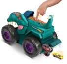 Mattel GYL13 Hot Wheels Monster Trucks autofressender Mega-Wrex, Spielezugauto