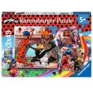 Ravensburger 5189 Puzzle Unsere Helden Ladybug und Cat Noir 3 X 49 Teile