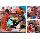 Ravensburger 5189 Puzzle Unsere Helden Ladybug und Cat Noir 3 X 49 Teile