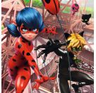Ravensburger 5189 Puzzle Unsere Helden Ladybug und Cat Noir 3 X 49 Teile