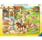 Ravensburger 6164 Puzzle Auf dem Pferdehof 30-48 Teile