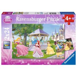 Ravensburger 8865 Puzzle Zauberhafte Prinzessinnen 2 X 24 Teile