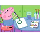 Ravensburger 9099 Puzzle Peppa in der Schule 2 X 24 Teile