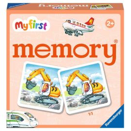 Ravensburger - 20878 - My first memory® Fahrzeuge, Merk- und Suchspiel mit extra großen Bildkarten für Kinder ab 2 Jah