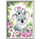 Ravensburger CreArt 28984 - Süße Koalas - Malen nach Zahlen Koala für Kinder ab 9 Jahre