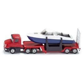 SIKU 1613 Super Tieflader + Boot, sortiert