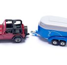 SIKU 1651 Jeep mit Pferdeanhänger, sortiert