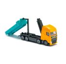 SIKU 1683 Volvo Abrollkipper mit Kran