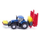 SIKU 1799 New Holland mit Kverneland Pflanzenschutzspritze