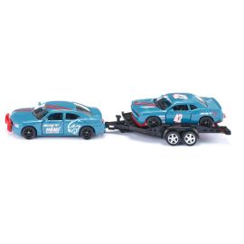 SIKU 2565 Dodge Charger mit Dodge Challenger SRT Racing