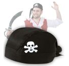 FRIES - Piraten-Bandana schwarz