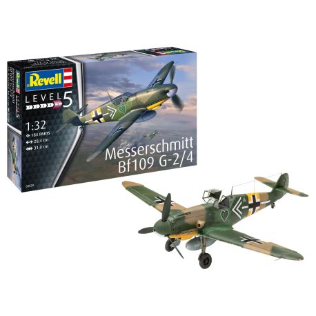 Messerschmitt Bf109 G-2 4, Revell Modellbausatz