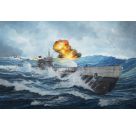 German Submarine Type IX C 40 U190, Revell Modellbausatz