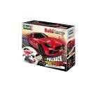 REVELL Build  n Race Mercedes-AMG GT R, rot , Auto-Bausatz mit Rückziehmotor für Kinder ab 4