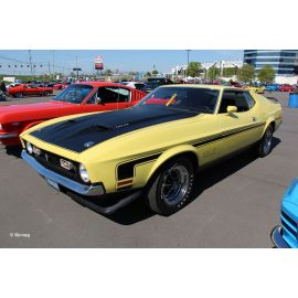 Model Set  71 Ford Mustang Boss 351 , Revell Modellbausatz mit Basiszubehör