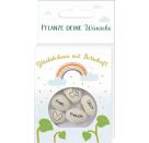 Geprägte Saatbohnen - Pflanze deine Wünsche (Glücksbohnen)