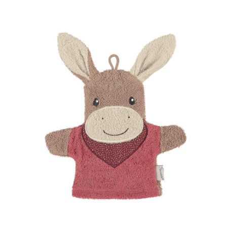 Sterntaler Spiel-Waschhandschuh Emmily mittelblau