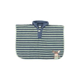 Sterntaler Poncho Emmilius dunkelrot