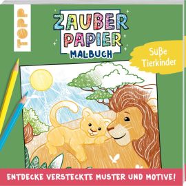 TOPP Zauberpapier Malb.Tierkinder, sortiert
