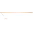 Laternenstab elektrisch Holz   Plastik Länge 50 cm