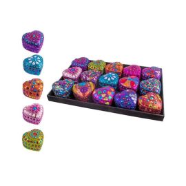 Schmuckbox Oriental Style Herz, sortiert