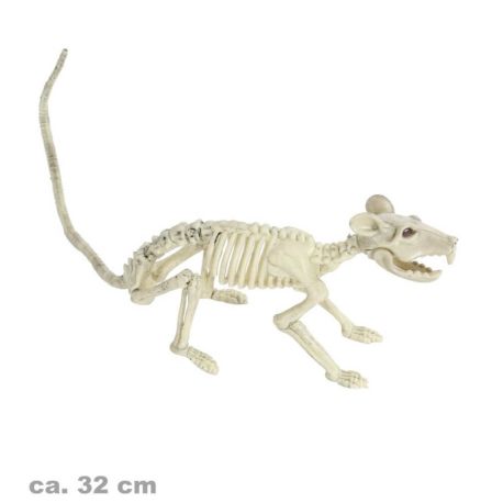 FRIES - Deko-Skelett Ratte, 32 cm