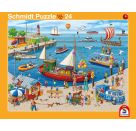 Schmidt Spiele 56812 2erSet RAPU Hafen Bahnhof 24 Teile  40 Teile