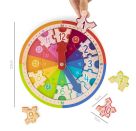 ABC CHAMPIONS LERNUHR HOLZPUZZLE
