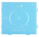 Hama® Bügelperlen  Stiftplatte transparent großes Quadrat.