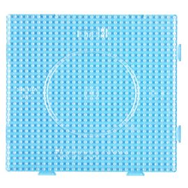 Hama® Bügelperlen  Stiftplatte transparent großes Quadrat.
