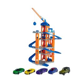 Motor Lift Center + 5 Cars