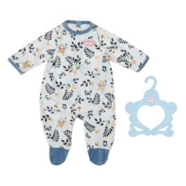 Zapf Baby Annabell Strampler blau Blätter 43cm