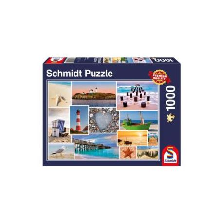 Schmidt Spiele Puzzle Am Meer 1000 Teile