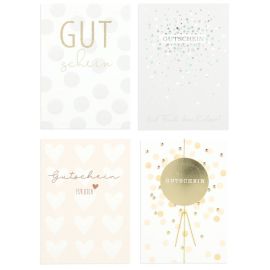 Gutscheinkarten im Display