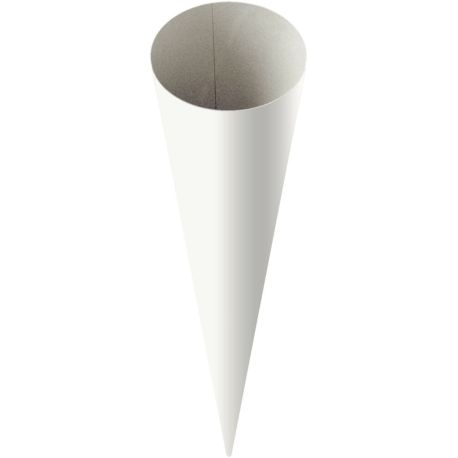 Schultüte Rohling 35cm ws