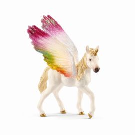 schleich® bayala® - 70577 Geflügeltes Regenbogeneinhorn Fohlen, ab 5 Jahre