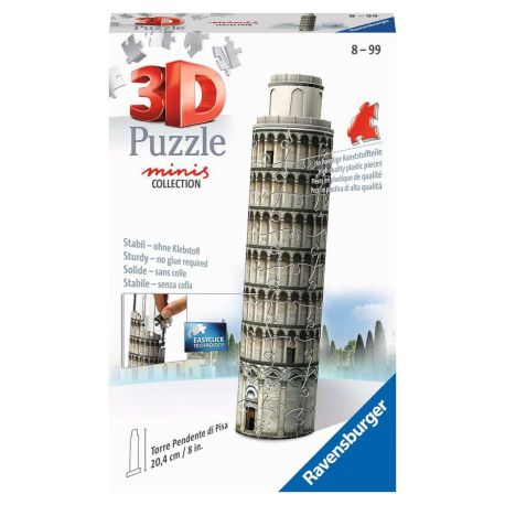 Ravensburger 11247 Puzzle Mini Schiefer Turm von Pisa 3D 54 Teile