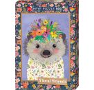 Puzzle Funny Hedgehog, Floral Friends 1000 Teile