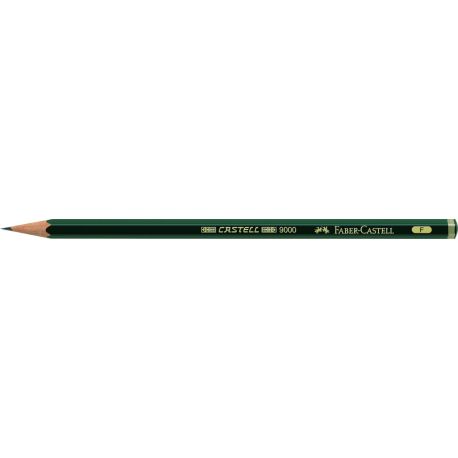 Faber-Castell Bleistift CASTELL 9000 F