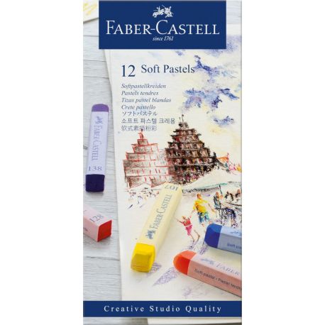 Faber-Castell 12ER SOFTPASTELLKREIDE STUDIO